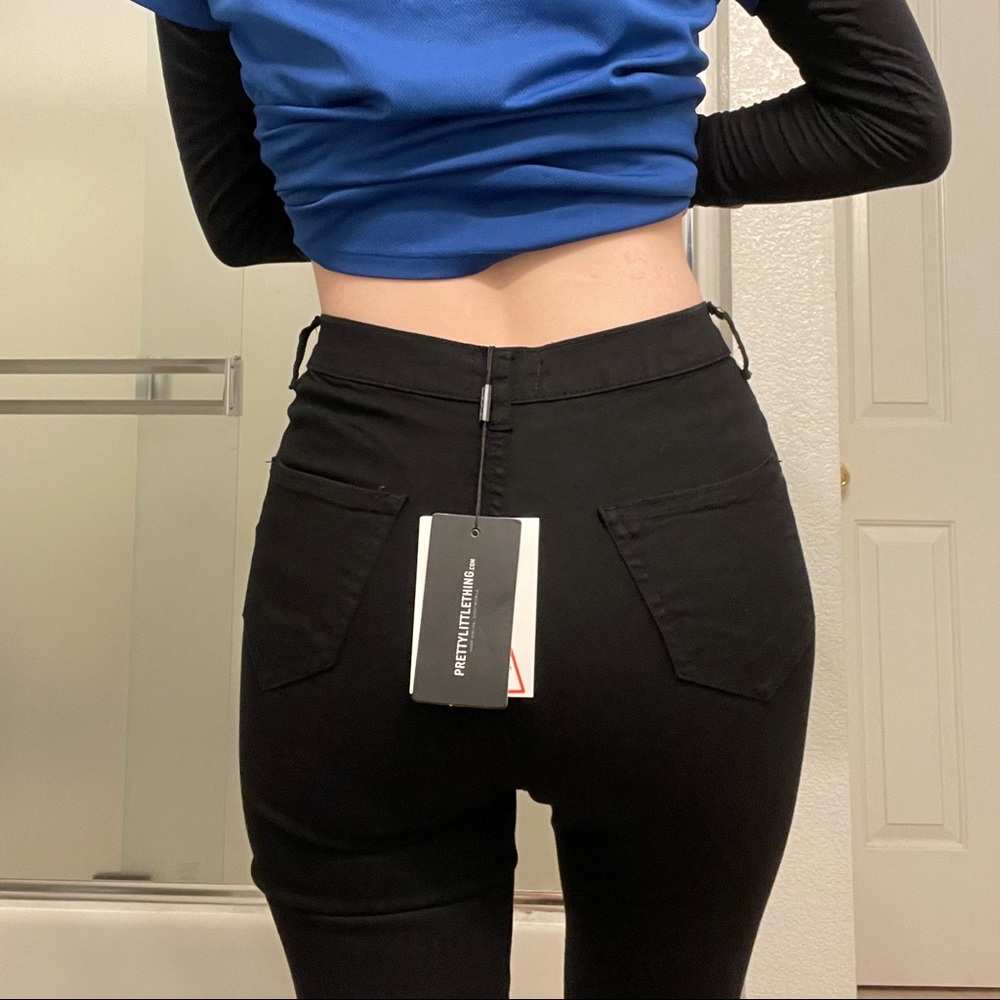 Black Disco Fit Skinny Jeans